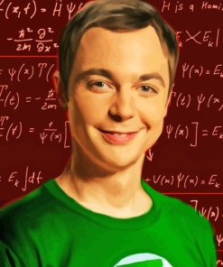 Sheldon Cooper Art Diamond Painting
