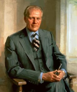 Vintage Gerald Ford Diamond Painting