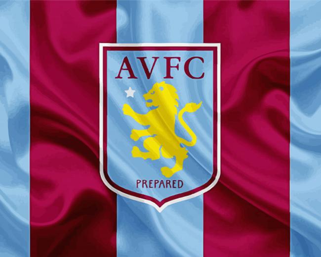 Aston Villa Logo Diamond Painting