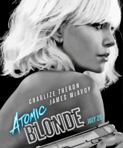 Atomic Blonde Movie Diamond Painting