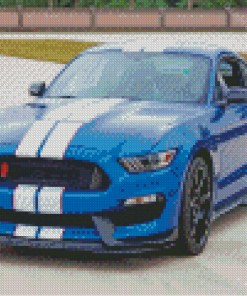 Ford Mustang Car Diamond Painting