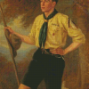 Boy Scout Art Diamond Painting