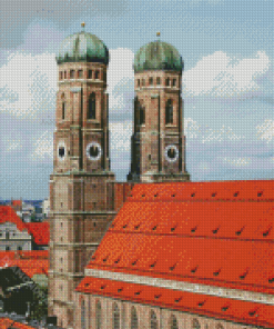 Frauenkirche Marienplatz Diamond Painting