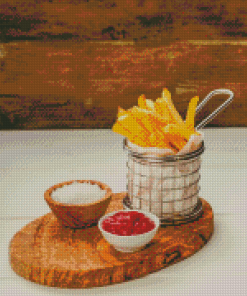 French Fries Diamond Painting