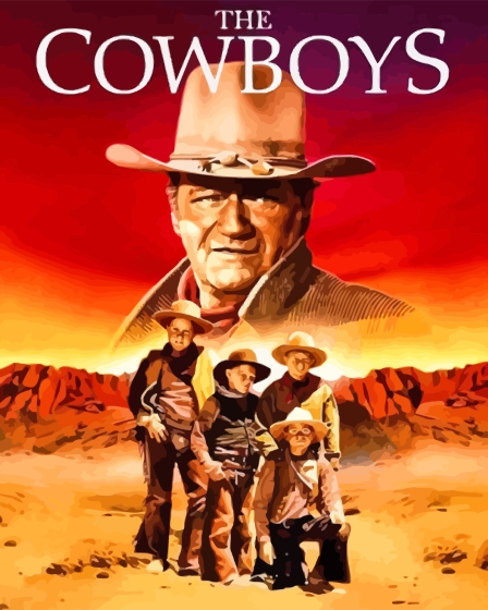 The Cowboys Movie Diamond Painting