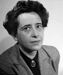 Monochrme Hannah Arendt Diamond Painting