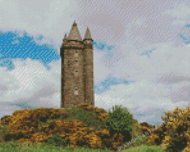 Scrabo Tower In Ireland Diamond Painting