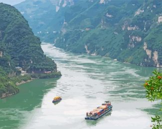 Yangtze River China Diamond Painting