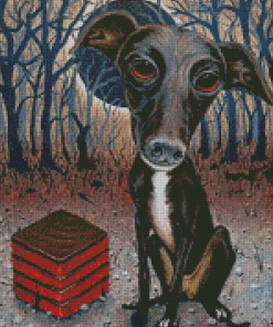 Greyhound Dog Animal Diamond Painting