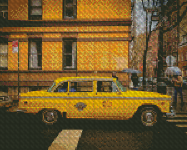 New York Taxi Diamond Painting