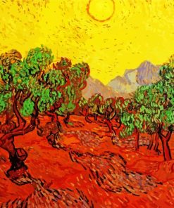 Olive Tree By Van Gogh Diamond Painting