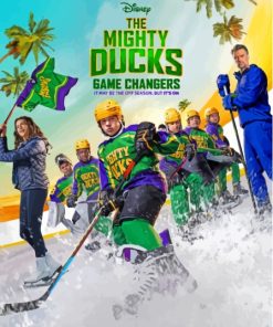 The Mighty Ducks Poster Diamond Painting