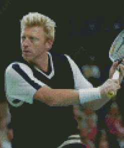 The Player Boris Becker Diamond Painting
