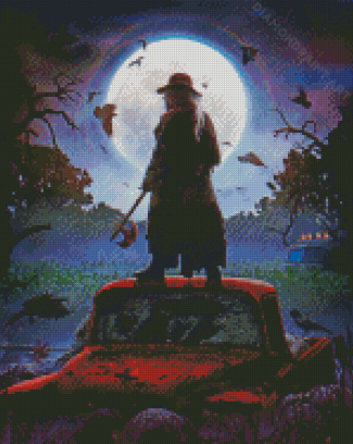 Aesthetic Jeepers Creepers Diamond Painting