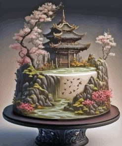 Asian Cake Diamond Painting