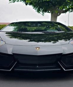 Black Lamborghini Diamond Painting