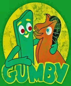 Gumby And Pokey Diamond Painting