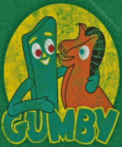 Gumby And Pokey Diamond Painting