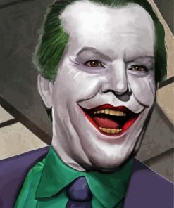 Joker Jack Nicholson Diamond Painting