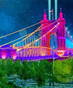 Blink Bridge Cincinnati Diamond Painting