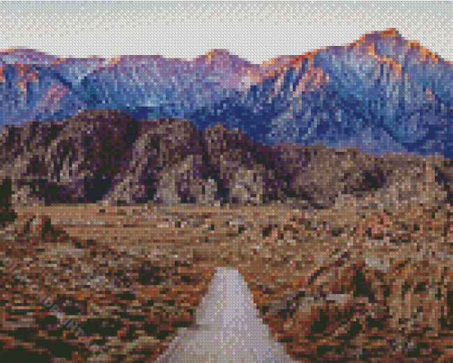 Road To Mt Whitney Diamond Painting