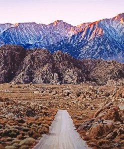Road To Mt Whitney Diamond Painting