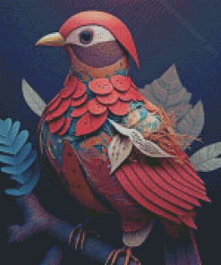 Tropical Bird Diamond Painting