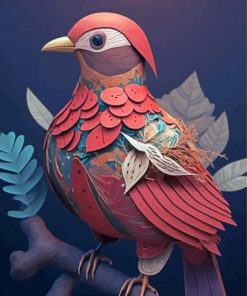 Tropical Bird Diamond Painting