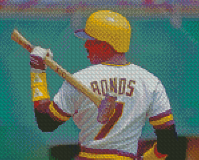 Baseball Player Barry Bonds Diamond Painting