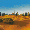 Arabian Desert Dubai City Diamond Painting