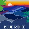 Blue Ridge Mountains Poster Diamond Painting