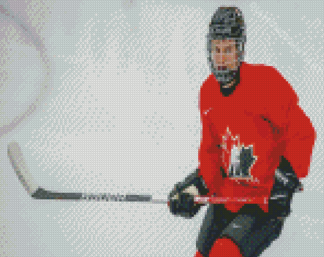Connor Bedard Canadian Player Diamond Painting