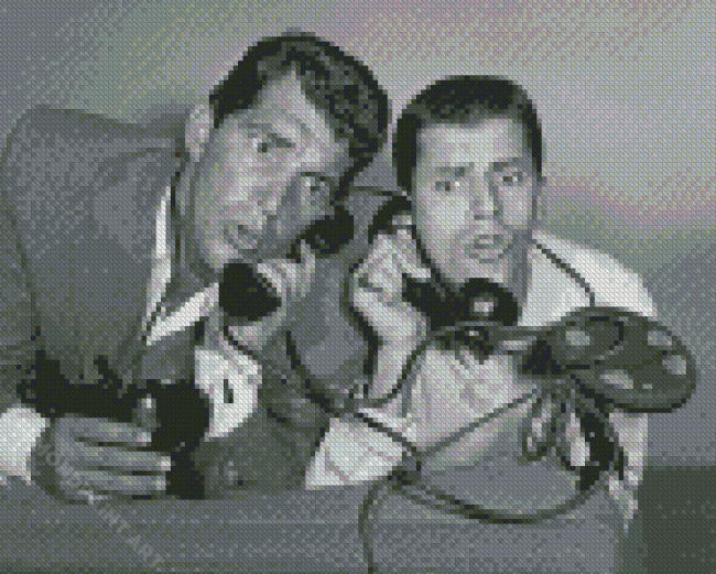 Dean Martin And Jerry Lewis Diamond Painting