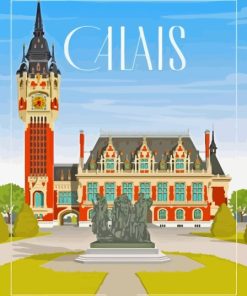 France Calais Hall Poster Diamond Painting