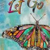 Let Go Butterfly Diamond Painting