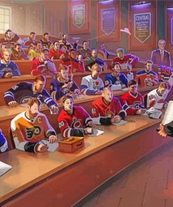 Ottawa Senators Team Art Diamond Painting