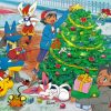 Pokemon With Christmas Tree Diamond Painting