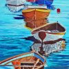 Rustic Boats On Lake Diamond Painting