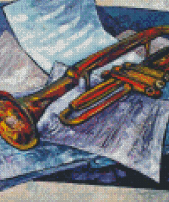 Still Life Trumpet Diamond Painting
