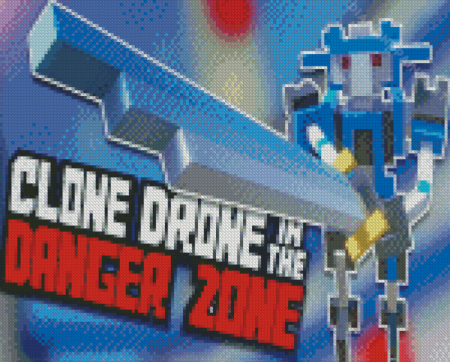 Clone Drone In The Danger Zone Diamond Painting