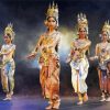 Wat Cambodia Dancer Diamond Painting