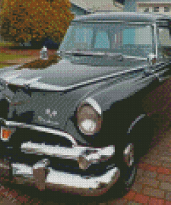Black 1956 Dodge Diamond Painting