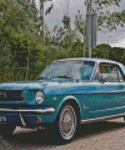 Cool Ford Mustang 65 Diamond Painting
