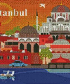 Cool Istanbul Turkey Diamond Painting