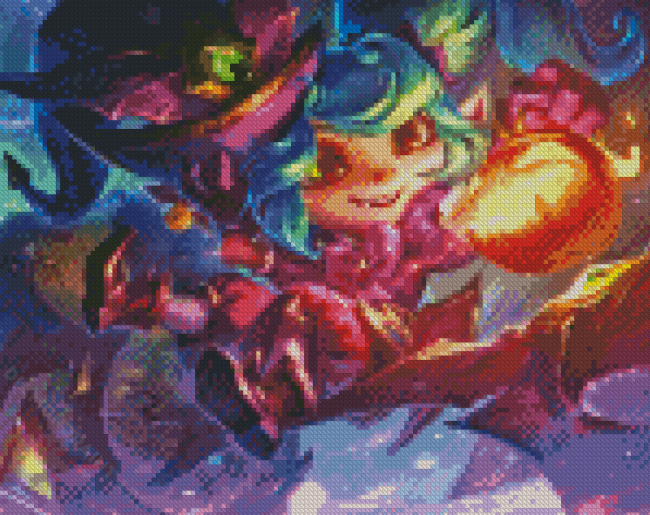 Cute Bewitching Diamond Painting