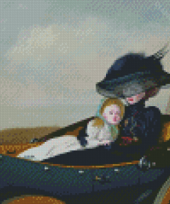 Mother And Daughter Ray Caesar Diamond Painting