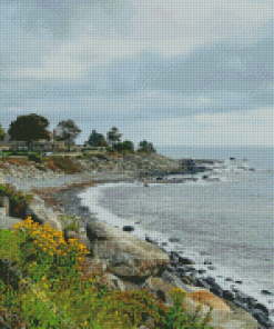 New Hampshire Beach Rye Diamond Painting