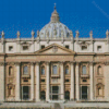 St Peters Basilica Vatican Rome Diamond Painting