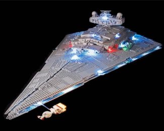 Star Destroyer Ship Diamond Painting